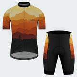 Men's Mountain Sunset Regular Fit Cycling Kit