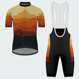 Men's Mountain Sunset Regular Fit Cycling Kit