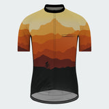 Men's Mountain Sunset Regular Fit Cycling Kit