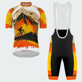 Men's Sunset Peak Regular Fit Cycling Kit