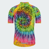 Men's Tie Dye Skull Regular Fit Cycling Kit