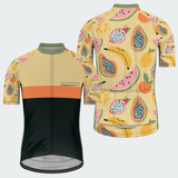 Men's Tropical Fruits Regular Fit Cycling Kit
