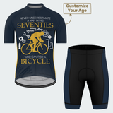 Men's Old Man Custom Age Cyclist Legend Regular Fit Cycling Kit