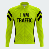 Men's I Am Traffic Traffic Sign Regular Fit Long Sleeves