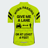 Men's Give Me A Lane Regular Fit Cycling Kit