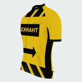 Men's 3 Feet Traffic Sign Regular Fit Cycling Kit