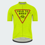 Men's Yield To Bikes Regular Fit Hi-Vis Cycling Kit