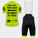 Men's Get Off The Gas Regular Fit Cycling Kit