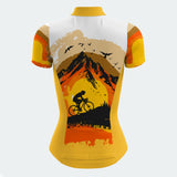 Women's Sunset Peak Regular Fit Cycling Jersey