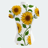 Women's Sunflower Regular Fit Cycling Jersey