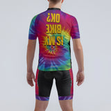 Men's Tie Dye Is My Bike OK Regular Fit Cycling Kit