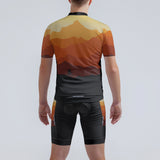 Men's Mountain Sunset Regular Fit Cycling Kit