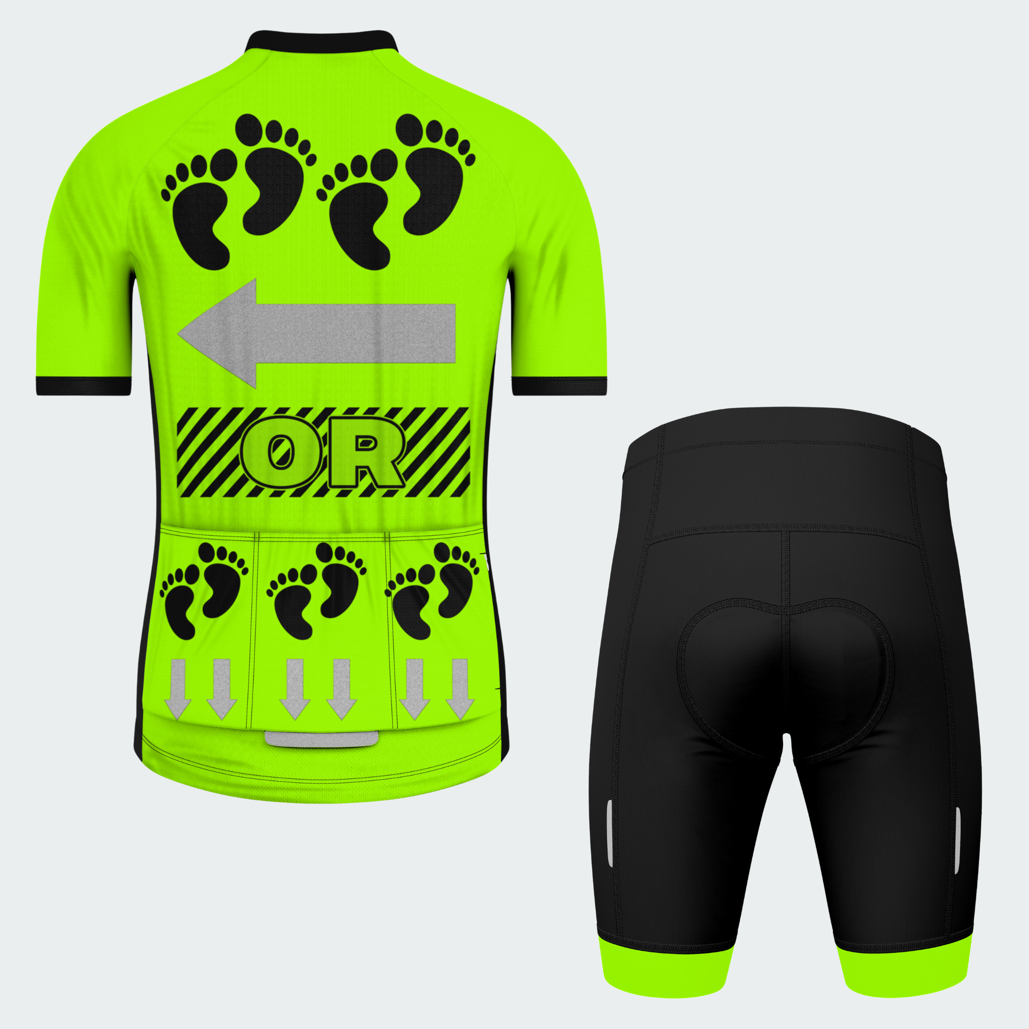 Men's 4FT Left Or 6FT Under Regular Fit Cycling Kit