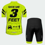 Men's Give Me 3 Feet Regular Fit Cycling Kit