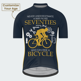 Men's Old Man Custom Age Cyclist Legend Regular Fit Cycling Kit