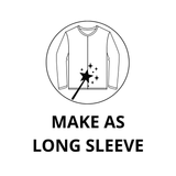 Make as long sleeves