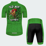 Men's Old Man On Bike Regular Fit Cycling Kit