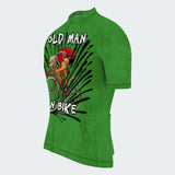 Men's Old Man On Bike Regular Fit Cycling Kit