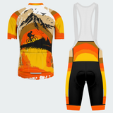 Men's Sunset Peak Regular Fit Cycling Kit