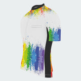 Men's Watercolor Splash Regular Fit Cycling Kit