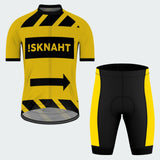 Men's 3 Feet Traffic Sign Regular Fit Cycling Kit