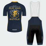 Men's Old Man With A Bicycle Regular Fit Cycling Kit