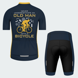 Men's Old Man With A Bicycle Regular Fit Cycling Kit