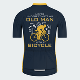 Men's Old Man With A Bicycle Regular Fit Cycling Kit