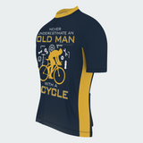 Men's Old Man With A Bicycle Regular Fit Cycling Kit