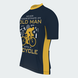 Men's Old Man With A Bicycle Regular Fit Cycling Kit