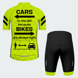 Men's Bikes Are Always Right Regular Fit Cycling Kit