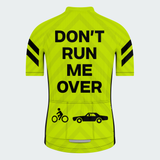Men's Don't Run Me Over Regular Fit Cycling Kit