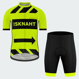 Men's 3 Feet Traffic Sign Regular Fit Cycling Kit