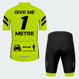 Men's Give Me 1 Metre Regular Fit Cycling Kit