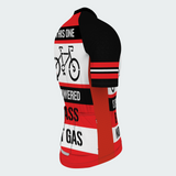 Men's Powered By Ass Not Gas Regular Fit Cycling Kit