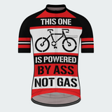 Men's Powered By Ass Not Gas Regular Fit Cycling Kit