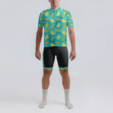 Men's Watercolor Banana Regular Fit Cycling Kit