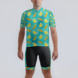 Men's Watercolor Banana Regular Fit Cycling Kit