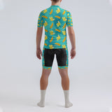 Men's Watercolor Banana Regular Fit Cycling Kit