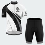 Men’s Personalized U.S. Army Veteran Pride Recumbent Trike Cycling Jersey & Kit