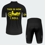 Men’s Personalized This Is How I Roll Recumbent Trike Cycling Jersey & Kit
