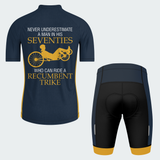 Men’s Personalized Old Man Legend Recumbent Trike Cycling Jersey & Kit