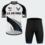 Men’s Personalized U.S. Air Force Retired Cycling Jersey & Kit