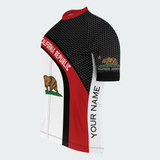 Men’s Personalized California Republic State Cycling Jersey & Kit
