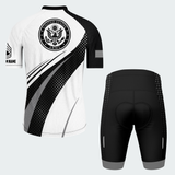 Men’s Personalized U.S. Army Veteran Pride Recumbent Trike Cycling Jersey & Kit