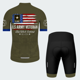 Men’s Personalized U.S. Army Veteran This We’ll Defend Olive Cycling Jersey & Kit