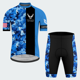 Men’s Personalized U.S. Air Force Aim High Recumbent Trike Cycling Jersey & Kit