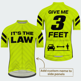 Men's Personalized 3 Feet It's The Law Jersey & Cycling Kit