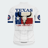 Men’s Personalized Texas Longhorn Skull Lone Star State Cycling Jersey & Kit