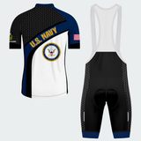 Men’s Personalized U.S. Navy Recumbent Trike Cycling Jersey & Kit